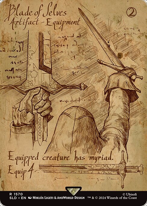 Magic the Gathering Card - Blade of Selves - MTG Circle