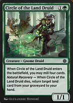 Magic the Gathering Card - Circle of the Land Druid - MTG Circle