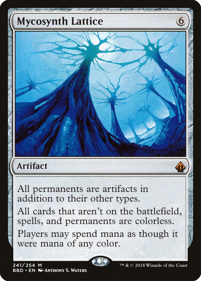Magic the Gathering Card - Mycosynth Lattice - MTG Circle