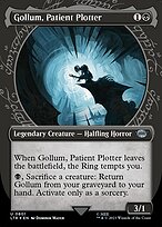 Magic the Gathering Card - Gollum, Patient Plotter - MTG Circle