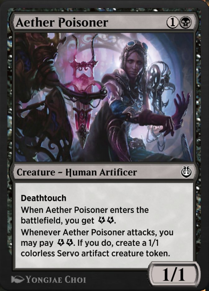 Magic the Gathering Card - Aether Poisoner - MTG Circle