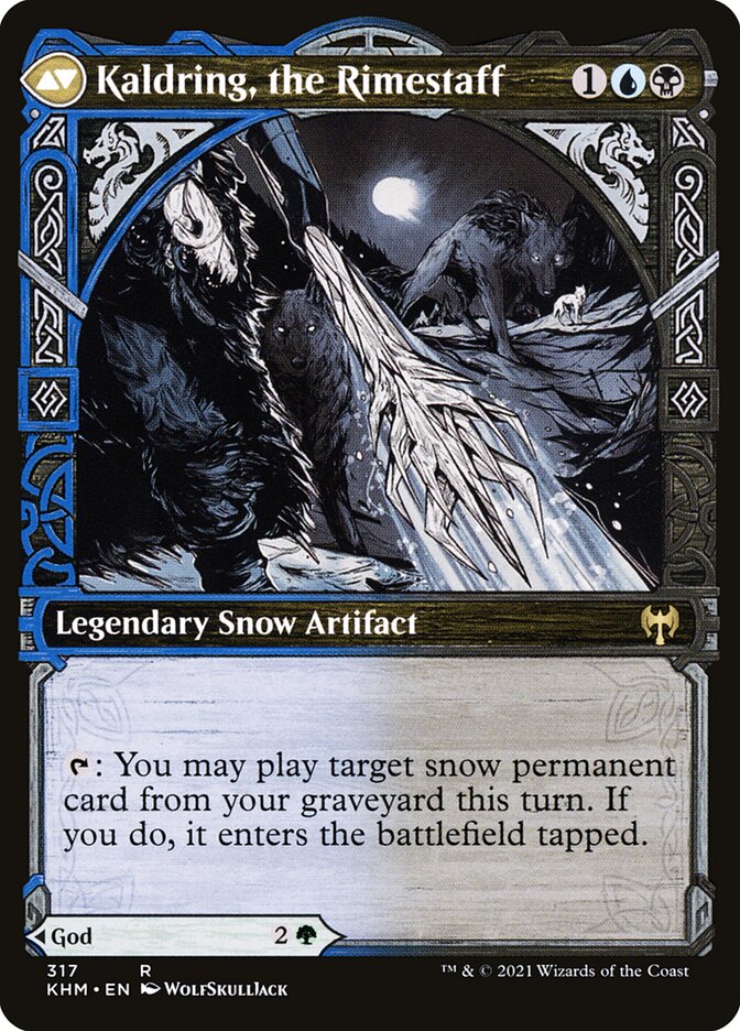 Magic the Gathering Card - Kaldring, the Rimestaff - MTG Circle