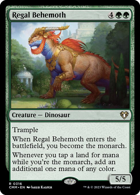 Magic the Gathering Card - Regal Behemoth - MTG Circle