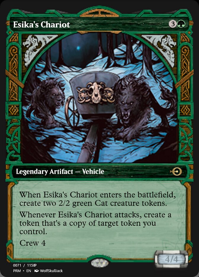 Magic the Gathering Card - Esika's Chariot - MTG Circle