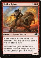 Magic the Gathering Card - Keldon Raider - MTG Circle