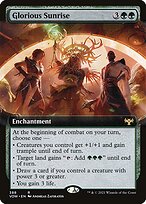 Magic the Gathering Card - Glorious Sunrise - MTG Circle