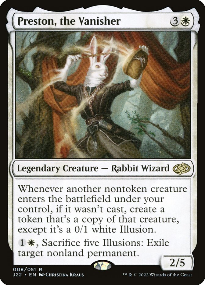 Magic the Gathering Card - Preston, the Vanisher - MTG Circle