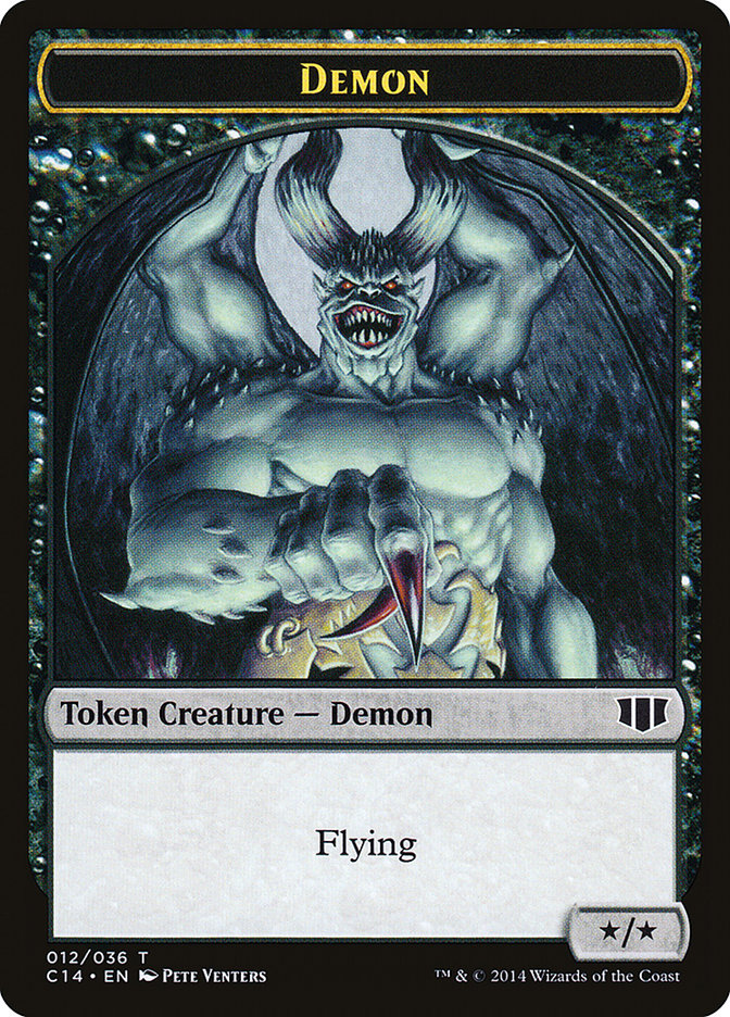 Magic the Gathering Card - Demon - MTG Circle