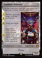 Magic the Gathering Card - Summon: Bahamut - MTG Circle