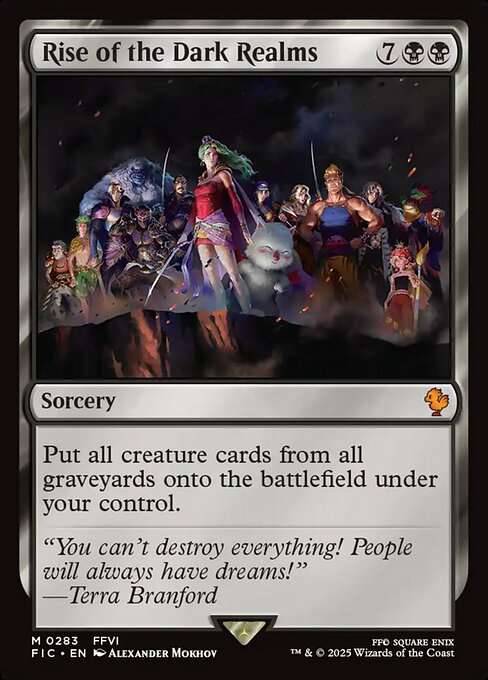 Magic the Gathering Card - Rise of the Dark Realms - MTG Circle