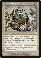 Magic the Gathering Card - Pledge of Loyalty - MTG Circle