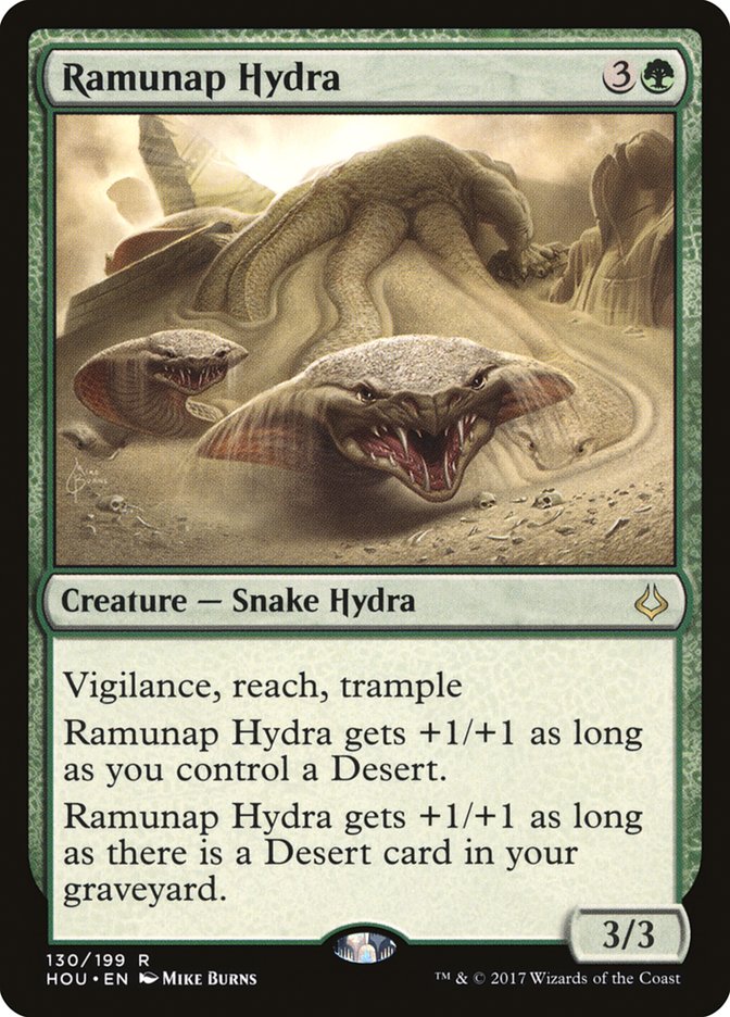 Magic the Gathering Card - Ramunap Hydra - MTG Circle