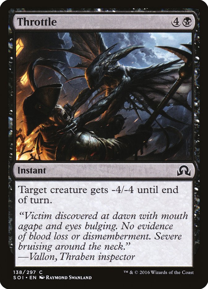 Magic the Gathering Card - Throttle - MTG Circle