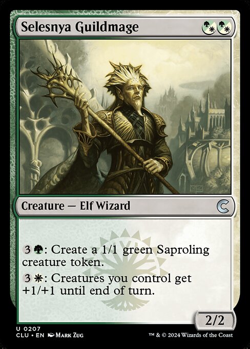 Magic the Gathering Card - Selesnya Guildmage - MTG Circle