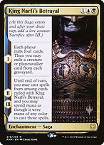 Magic the Gathering Card - King Narfi's Betrayal - MTG Circle