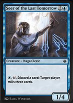 Magic the Gathering Card - Seer of the Last Tomorrow - MTG Circle