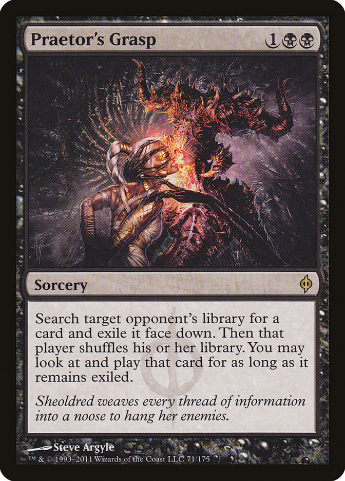 Magic the Gathering Card - Praetor's Grasp - MTG Circle