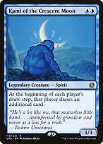 Magic the Gathering Card - Kami of the Crescent Moon - MTG Circle