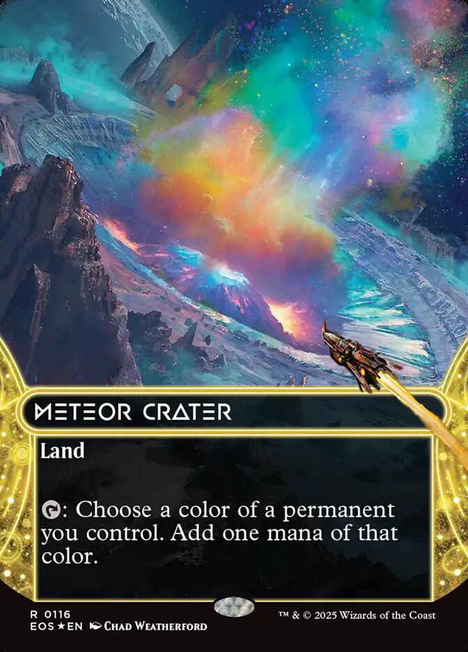 Magic the Gathering Card - Meteor Crater - MTG Circle