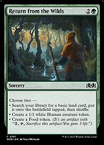 Magic the Gathering Card - Return from the Wilds - MTG Circle