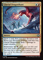 Magic the Gathering Card - Glacial Dragonhunt - MTG Circle