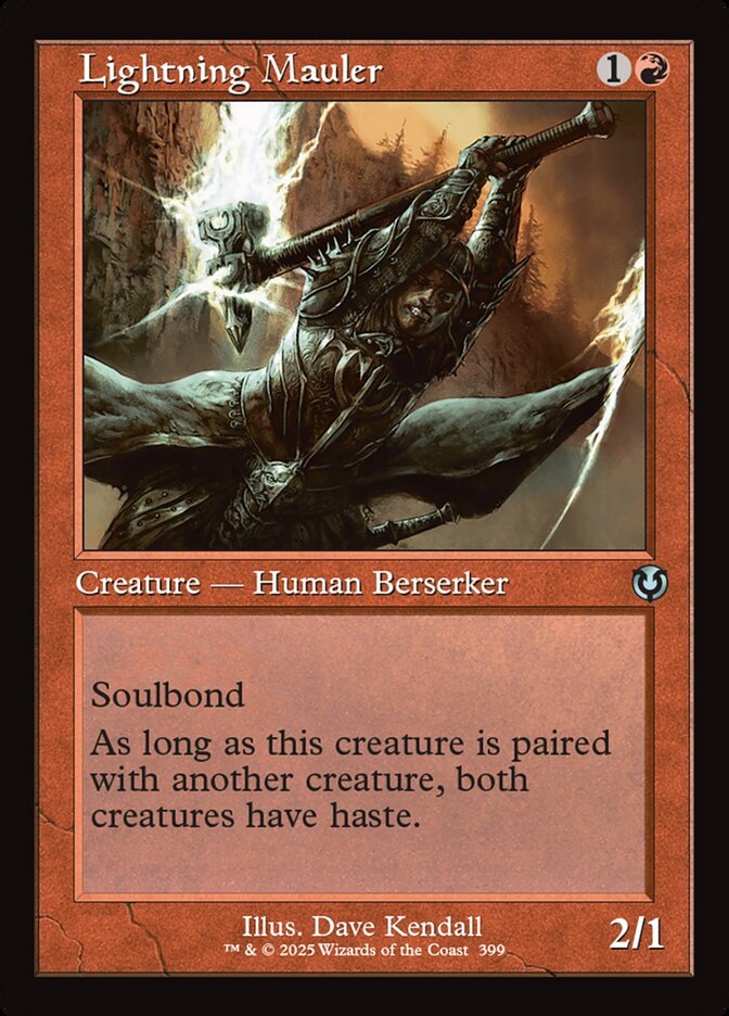 Magic the Gathering Card - Lightning Mauler - MTG Circle