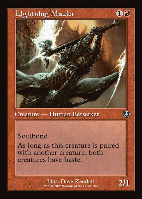 Magic the Gathering Card - Lightning Mauler - MTG Circle