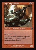 Magic the Gathering Card - Lightning Mauler - MTG Circle