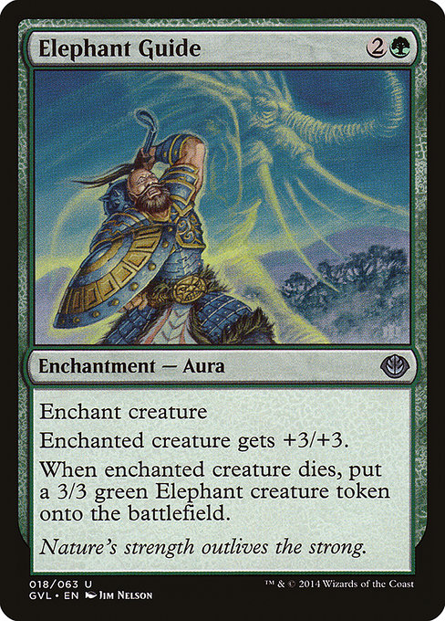 Magic the Gathering Card - Elephant Guide - MTG Circle