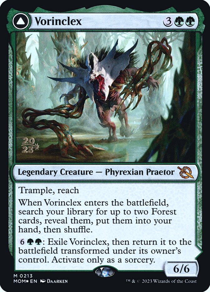 Magic the Gathering Card - Vorinclex - MTG Circle