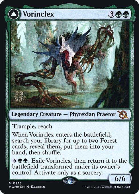 Magic the Gathering Card - Vorinclex - MTG Circle