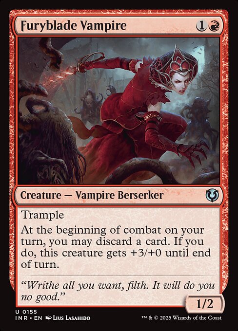 Magic the Gathering Card - Furyblade Vampire - MTG Circle