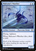 Magic the Gathering Card - Malcator's Watcher - MTG Circle
