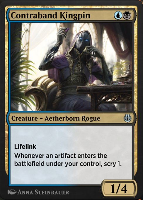 Magic the Gathering Card - Contraband Kingpin - MTG Circle
