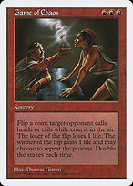 Magic the Gathering Card - Game of Chaos - MTG Circle