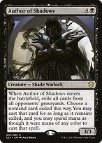 Magic the Gathering Card - Author of Shadows - MTG Circle