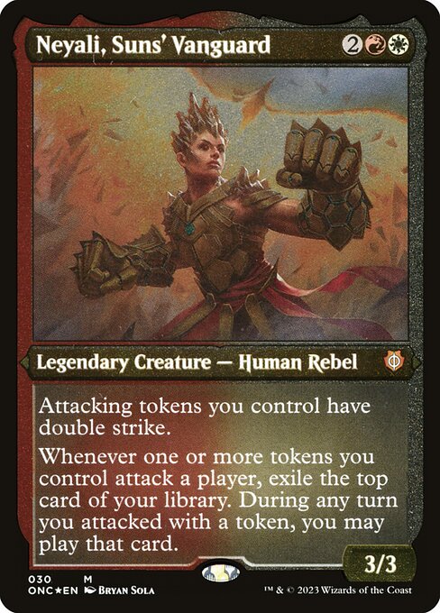 Magic the Gathering Card - Neyali, Suns' Vanguard - MTG Circle