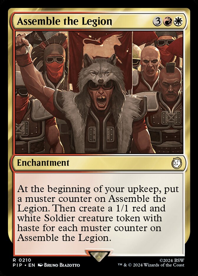 Magic the Gathering Card - Assemble the Legion - MTG Circle