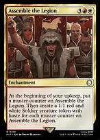 Magic the Gathering Card - Assemble the Legion - MTG Circle