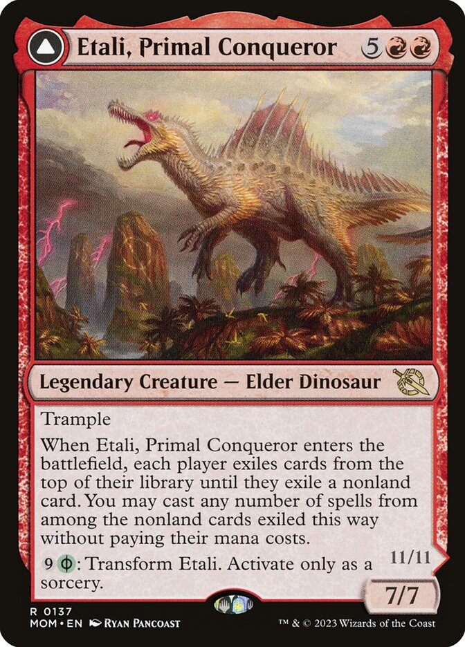 Magic the Gathering Card - Etali, Primal Conqueror - MTG Circle