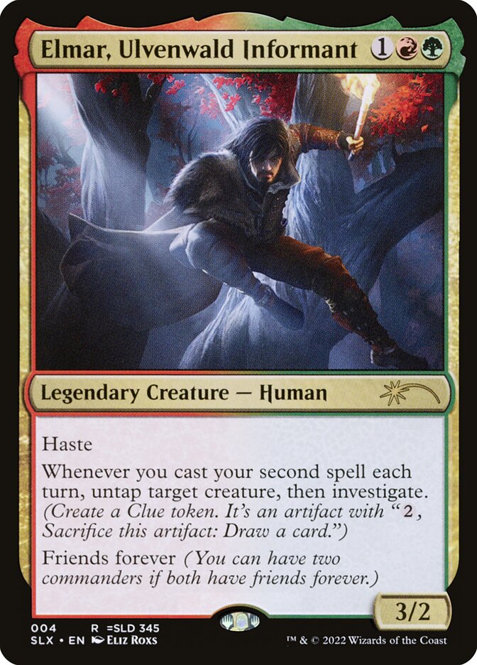 Magic the Gathering Card - Elmar, Ulvenwald Informant - MTG Circle