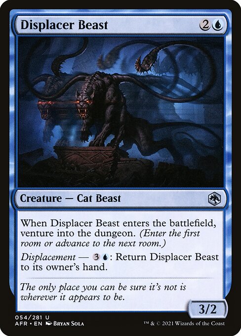 Magic the Gathering Card - Displacer Beast - MTG Circle