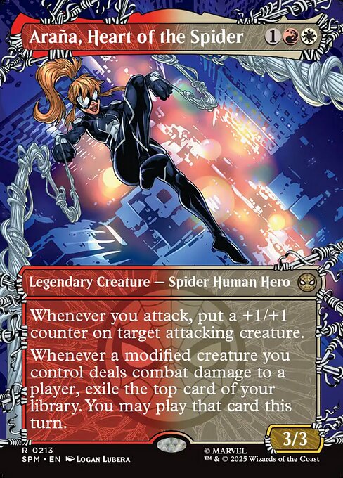 Magic the Gathering Card - Araña, Heart of the Spider - MTG Circle