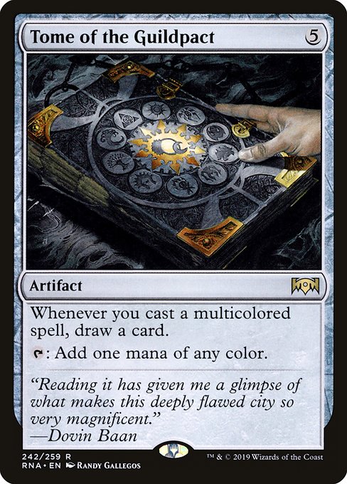 Magic the Gathering Card - Tome of the Guildpact - MTG Circle