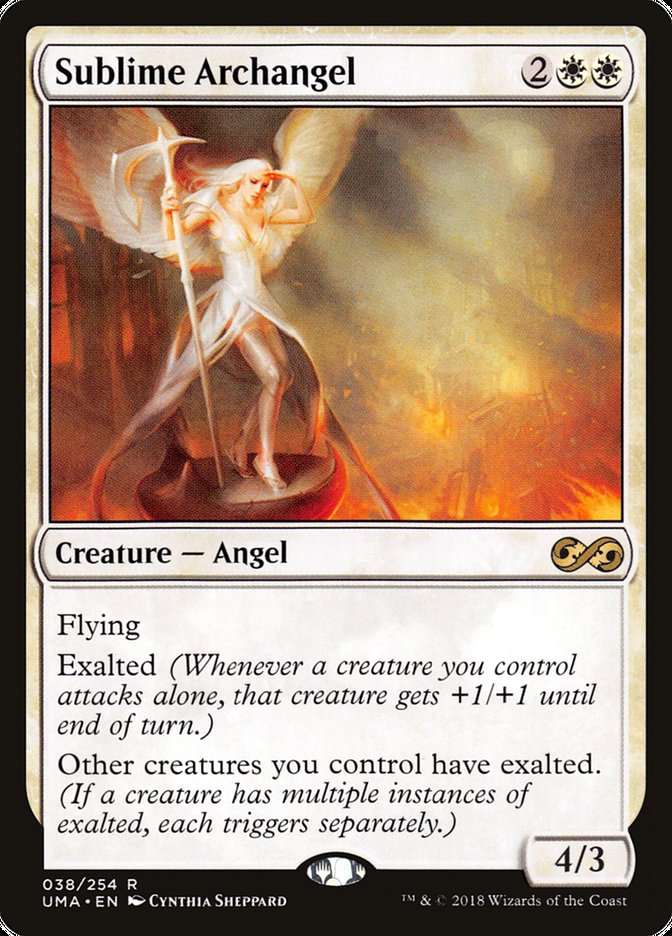 Magic the Gathering Card - Sublime Archangel - MTG Circle