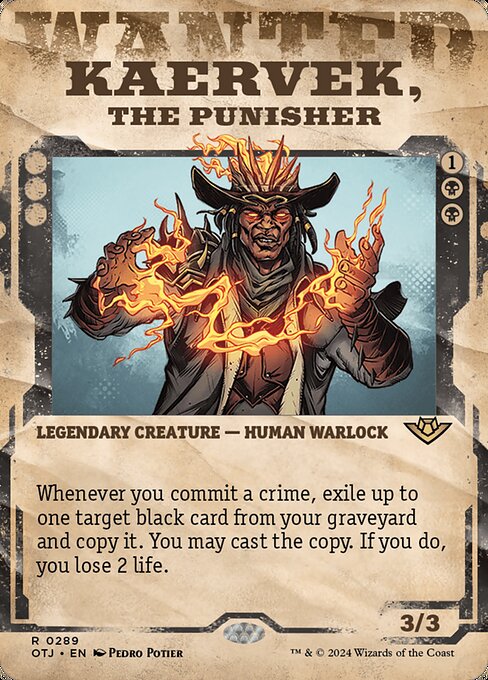 Magic the Gathering Card - Kaervek, the Punisher - MTG Circle