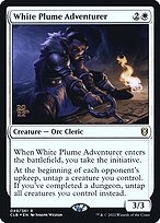 Magic the Gathering Card - White Plume Adventurer - MTG Circle
