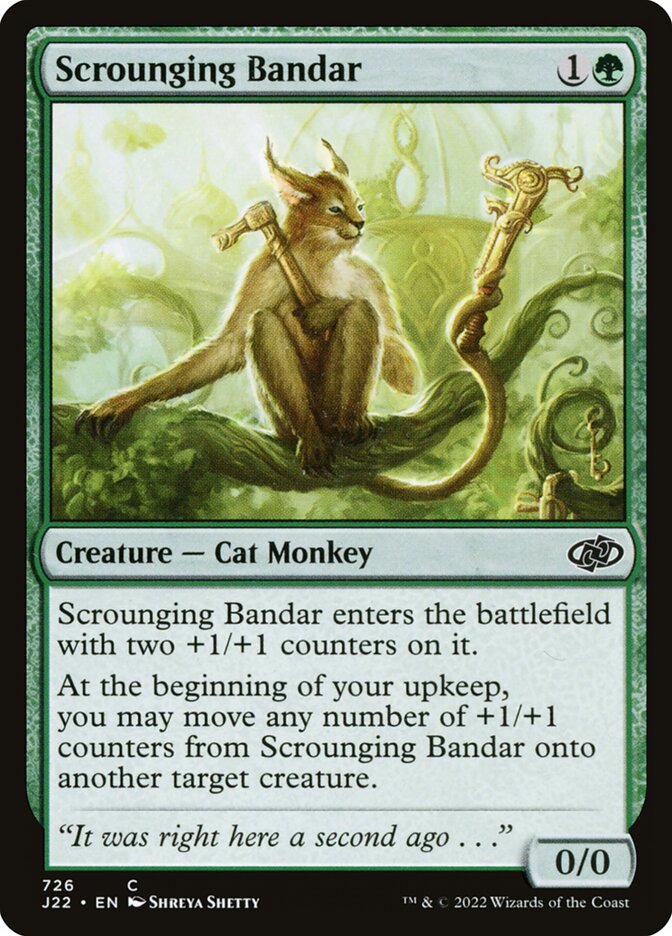Magic the Gathering Card - Scrounging Bandar - MTG Circle