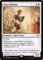 Magic the Gathering Card - Strict Proctor - MTG Circle