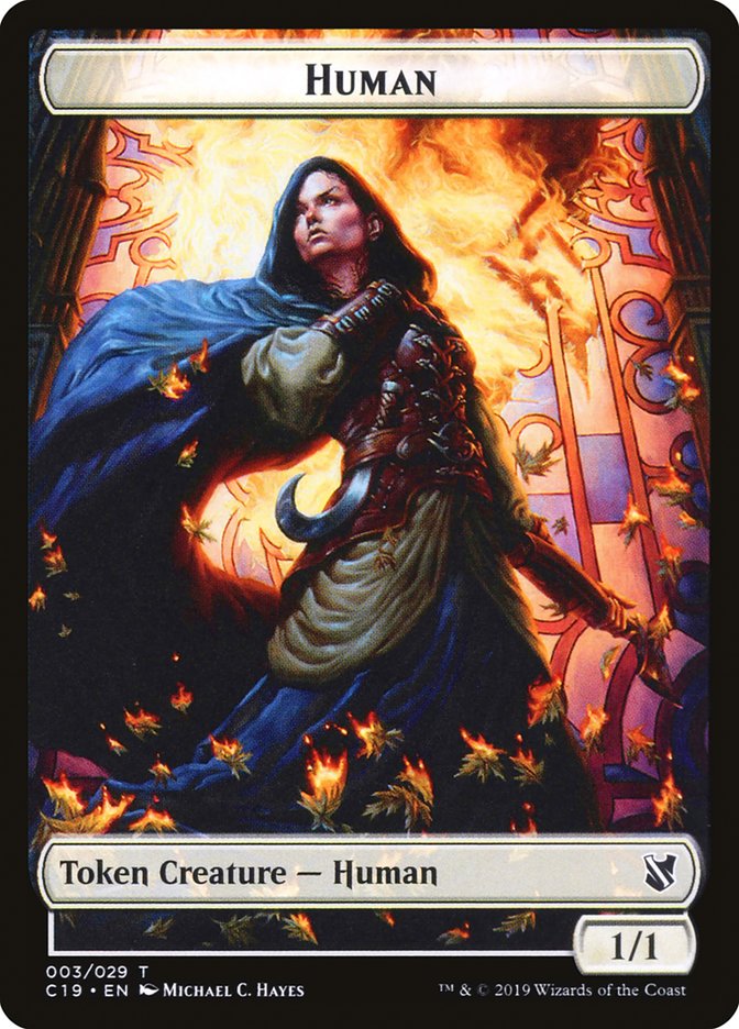 Magic the Gathering Card - Human - MTG Circle